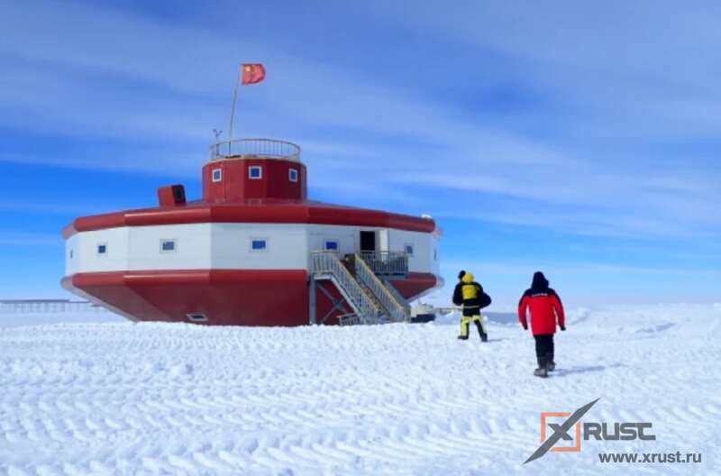 Китай возобновил строительство антарктической станции
