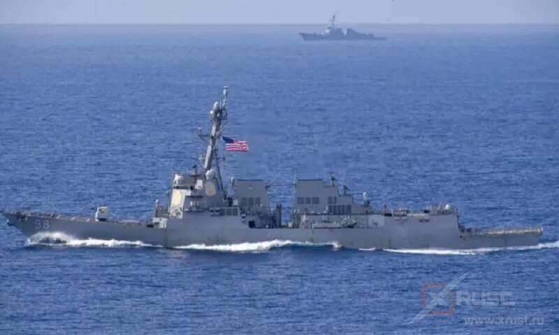Корабль ВМС США перехватил несколько йеменских ракет
